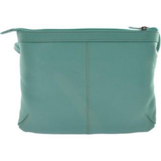 Women's ILI 6909 Shoulder Bag Turquoise Ili Leather Bags