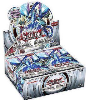 Yugioh TCG Trading Card Game Primal Origin 1st Edition Booster Box   contains 24 packs of 9 cards each Toys & Games