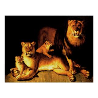 Lion Pride Poster