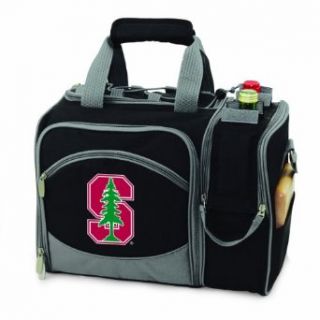 NCAA Stanford Cardinal Malibu Picnic Tote with Deluxe Picnic Service for Two  Picnic Basket Sets  Sports & Outdoors