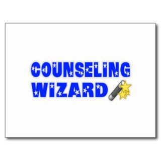 Counseling Wizard Postcards