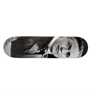 Portrait of American Magician Harry Houdini Skate Board Deck