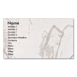 Look At A Red Leafed Maple Across A Ravine Business Card Templates