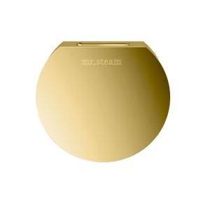 Mr. Steam Replacement AromaSteam Round 3 in. Steam Head in Polished Brass for iTempo/iTempo Plus 103937PB