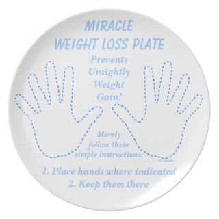 Funny Miracle Weight Loss Plate