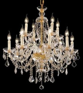 Elegant Lighting 7831D28G/SS chandelier   Lampshades  
