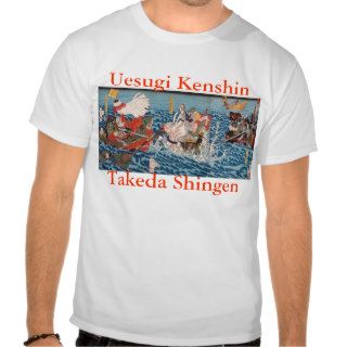 Uesugi Kenshin Takeda Shingen Tshirts