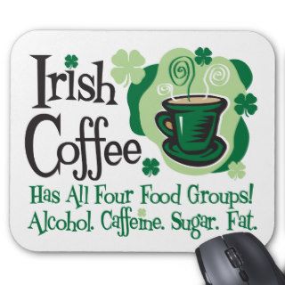 Irish Coffee Mouse Mats