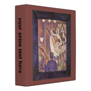 Le Chahut, The Can Can by George Pierre Seurat Vinyl Binder