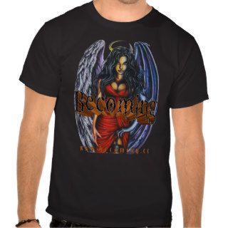 BECOMING   Angel Demon T Shirt
