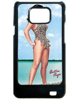 Betty Page Samsung Galaxy I i9100 snap on Case / Cover for back/sides of phone Cell Phones & Accessories