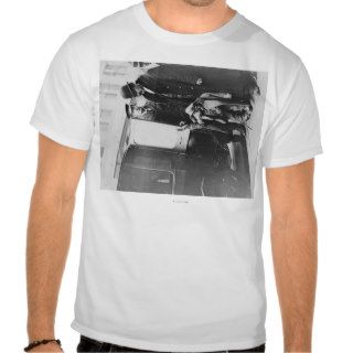 Chimpanzee in Suit Getting into Car Photograph Tees