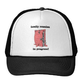 Funny family reunion trucker hats
