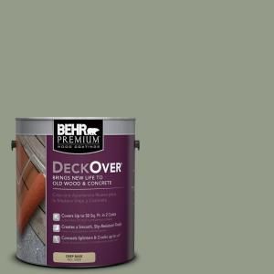 BEHR Premium DeckOver 1 gal. #SC 143 Harbor Gray Wood and Concrete Paint 500001