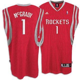 Tracy McGrady Red adidas NBA #3 Swingman Houston Rockets Jersey  Athletic Jerseys  Sports & Outdoors