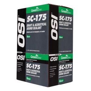 OSI SC 175 28 fl. oz. White Draft and Acoustical Sound Sealant (12 Pack) 1496542
