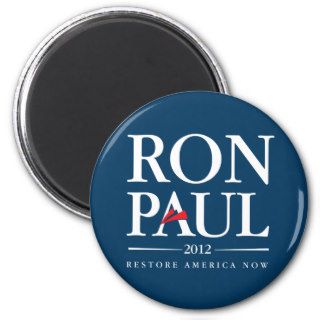 Ron Paul 2012 (Blue) Refrigerator Magnets