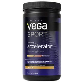 Vega Sport Recovery Accelerator, 19 oz Tub, Tropical Health & Personal Care