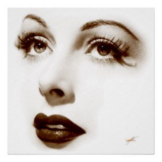 Visage Collection   Hedy Lamarr   Myself Print