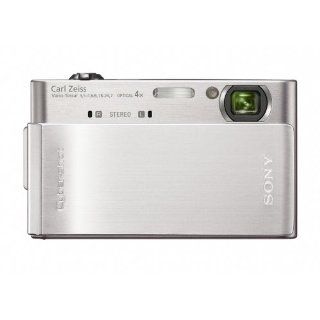 Sony Cyber shot DSC T900 12.1 MP Digital Camera with 4x Optical Zoom and Super Steady Shot Image Stabilization (Silver)  Point And Shoot Digital Cameras  Camera & Photo
