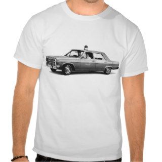 Vintage 60's Police Cop Patrol Car T Shirts