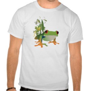 tropical frog vector design t shirts