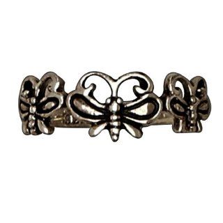 Sterling Silver Butterfly Ring Women's Men's Jewelry (8) Jewelry