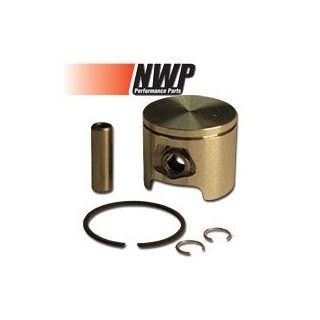 NWP Piston Assembly (44mm) for Husqvarna 51 EPA, 350, 351, 351 EPA  Saddles  Patio, Lawn & Garden