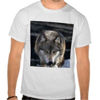 Runing Wolf, Lone Wolf T Shirts