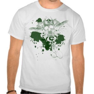 Skull Couture Green T Shirts