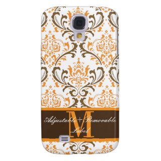 PixDezines Rossi Damask, Monogram available Galaxy S4 Cover
