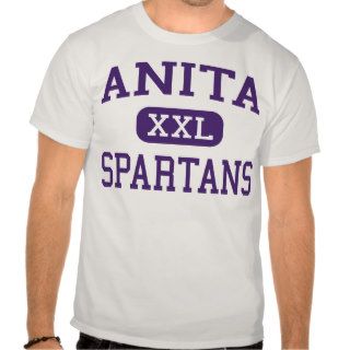Anita   Spartans   Anita High School   Anita Iowa T shirts