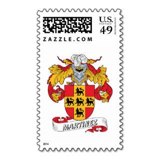 Martinez Family Crest Stamp