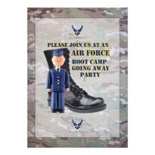 U.S. Air Force Going Away Party Invitation