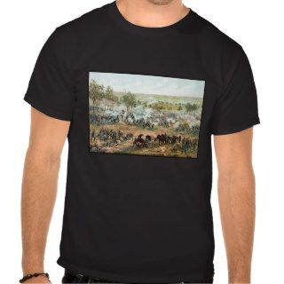 Battle of Gettysburg Color Painting T Shirt