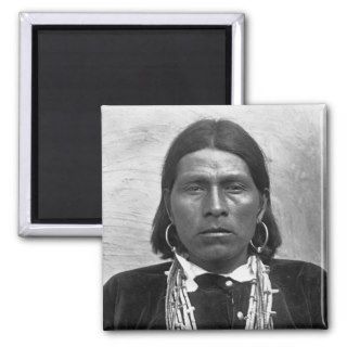 Nawquistewa   Hopi Indian Oraibi Photo 1901 Fridge Magnet