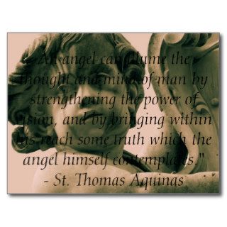 Angelic Angel Quotes    Angel Quotation Postcard