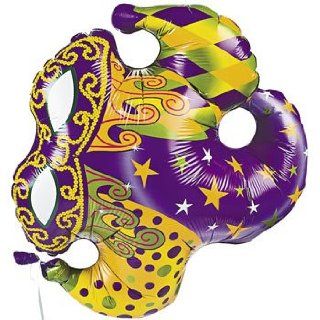 Jester Hat Mylar Balloon   Mardi Gras & Party Decorations Patio, Lawn & Garden