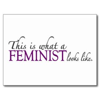 Feminist Looks Like Postcards
