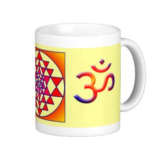 Sri Yantra/Cosmic Om Coffee Mug