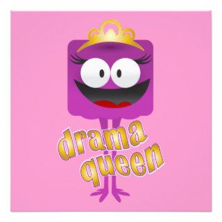 Drama Queen   Royal Creature of Chaos Custom Invite