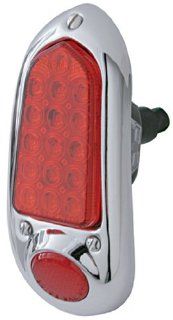 1949   1950 Chevy LED Tail Light Assembly, Stainless, Left Automotive