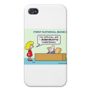 bank everybody's overdrawn official covers for iPhone 4