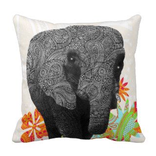 Cute Hippy Elephant Pillows