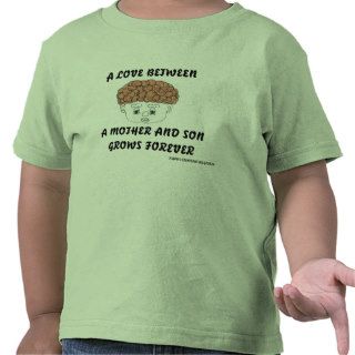 A LOVE BETWEEN MOTHER AND SONF  Customized T shirt