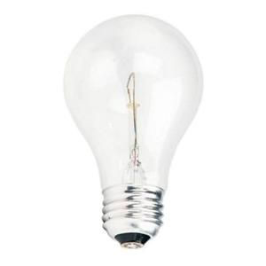 Philips 50 Watt Incandescent A19 Appliance (Oven) Clear Light Bulb (120 Pack) 219527