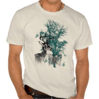 Majestic Stag Art T shirt