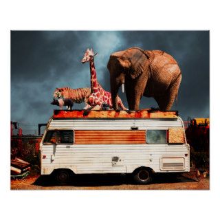 Barnum and Bailey Goes On a Road Trip 5D22705 Posters