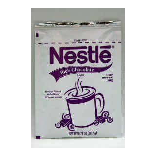 Nestle Rich Chocolate Flavor Hot Cocoa Mix (Case of 50)  Grocery & Gourmet Food