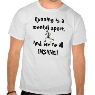 Runner_clipart_1, Running is a mental sport. AnShirts